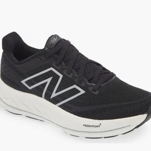 Mens New Balance Fresh Foam Running Shoes in Black/White